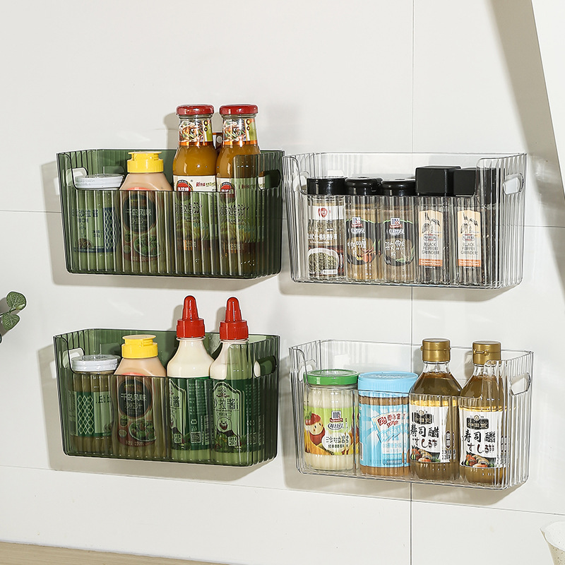 Food Storage Cabinet For Kitchen - Caja de almacenamiento autoadhesiva para refrigerador,