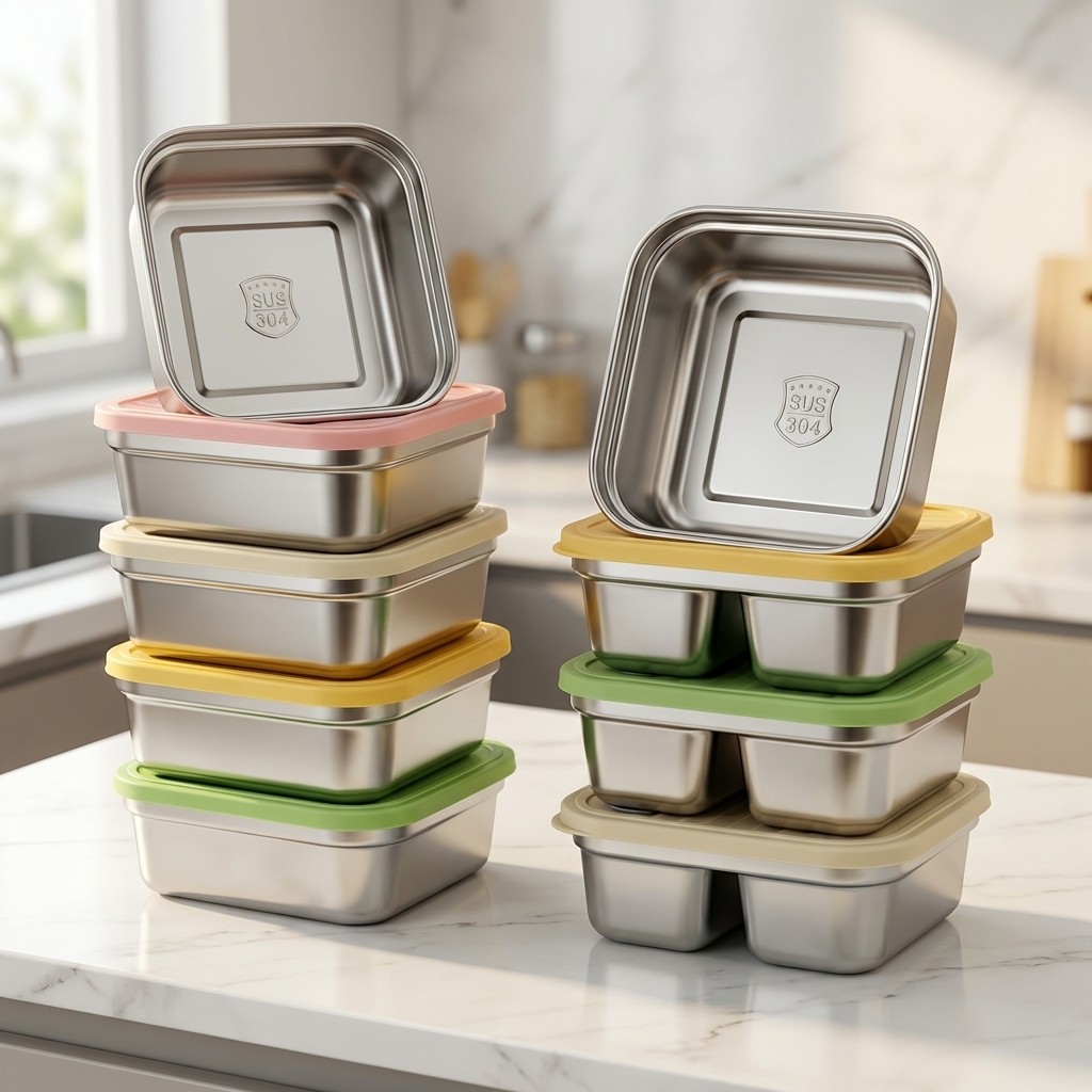 Food Storage Large - Contenedor Apilable para Almacenamiento de Frutas