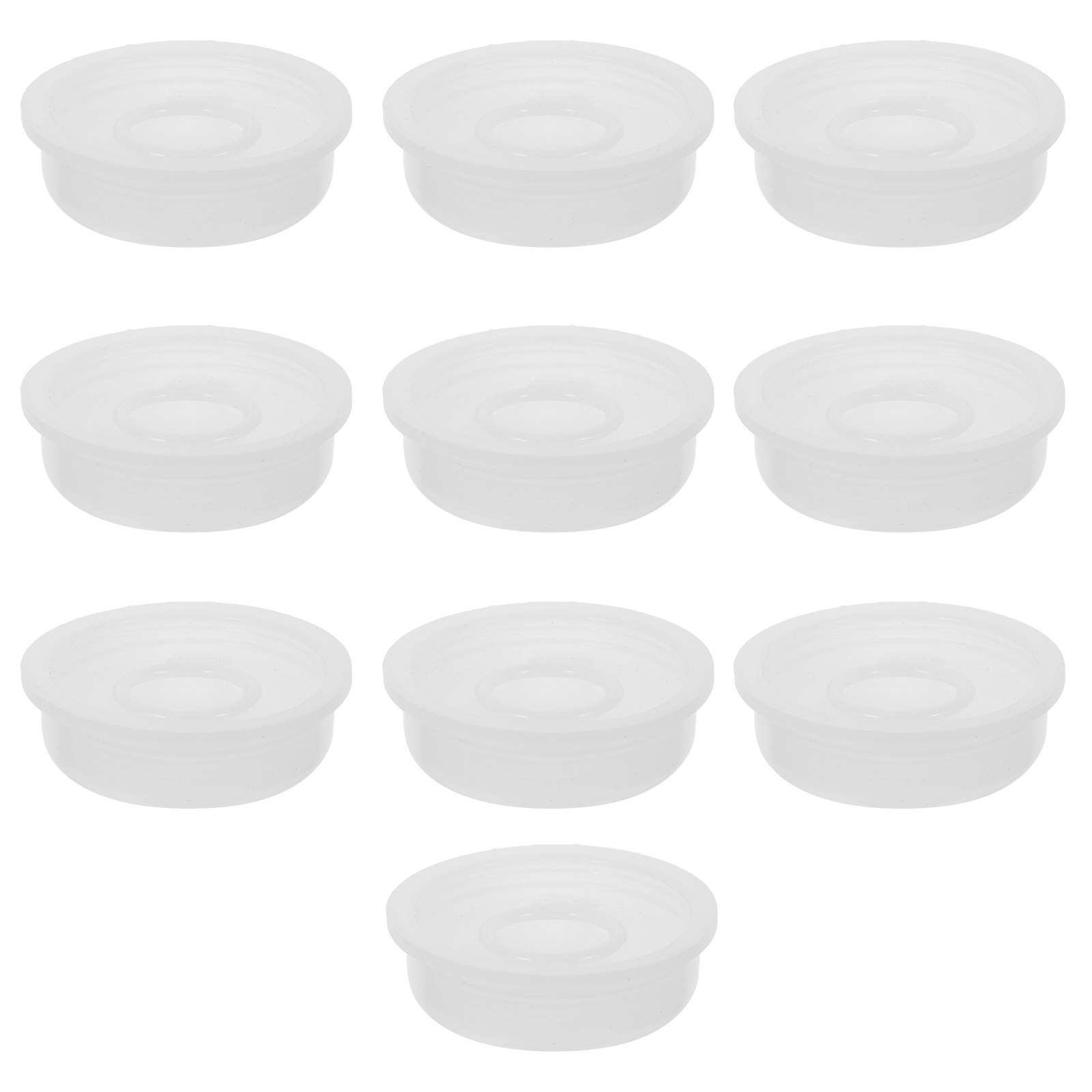 Food Storage For - 10 Tapas de Plástico para Contenedores