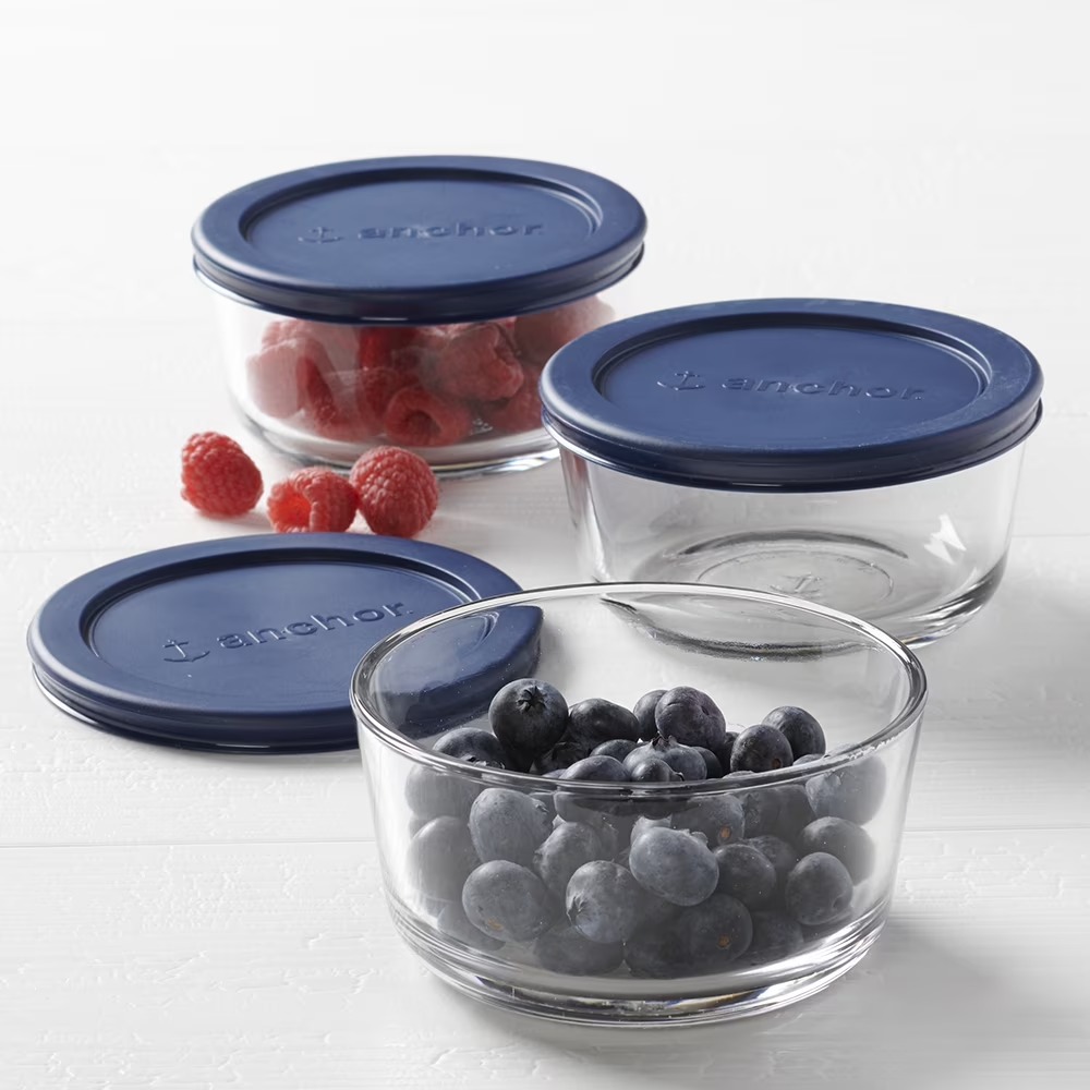 Food Storage Glass Container Set - Recipientes de Vidrio para Almacenamiento de