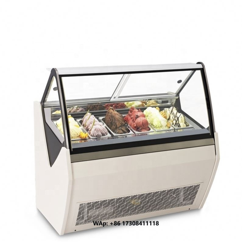 Food Storage Large - Congelador Exhibidor con Puerta de Vidrio