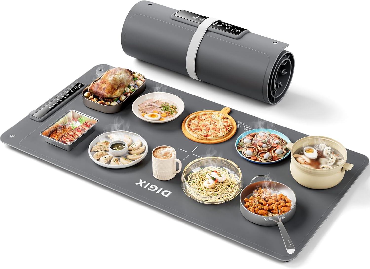 Portable Food Warmer - Tapete Calentador de Alimentos XXL de