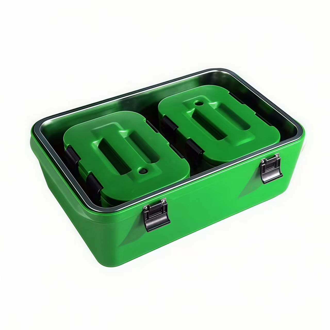 Food Storage To Keep Warm - Juego de 4 Recipientes Rectangulares de