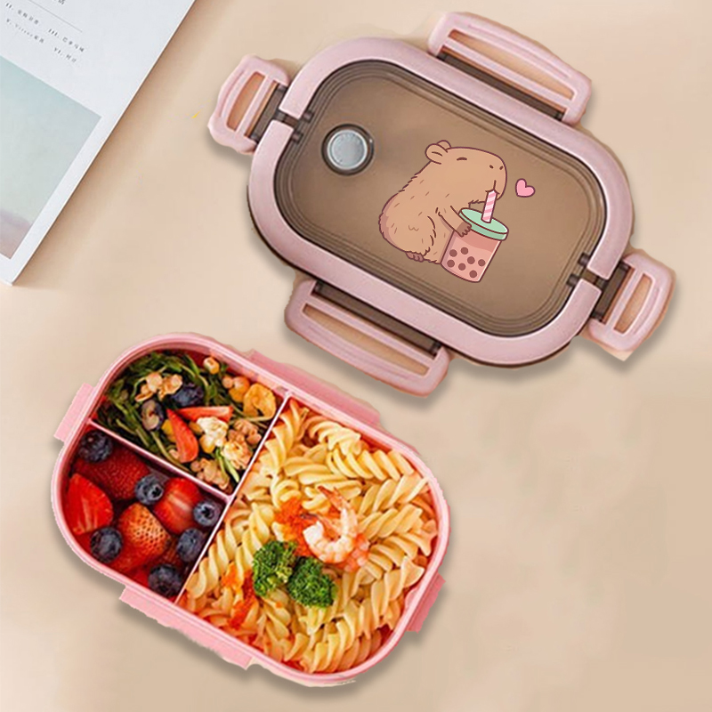 Food Storage For - Fiambrera Bento de Capibara con estampado