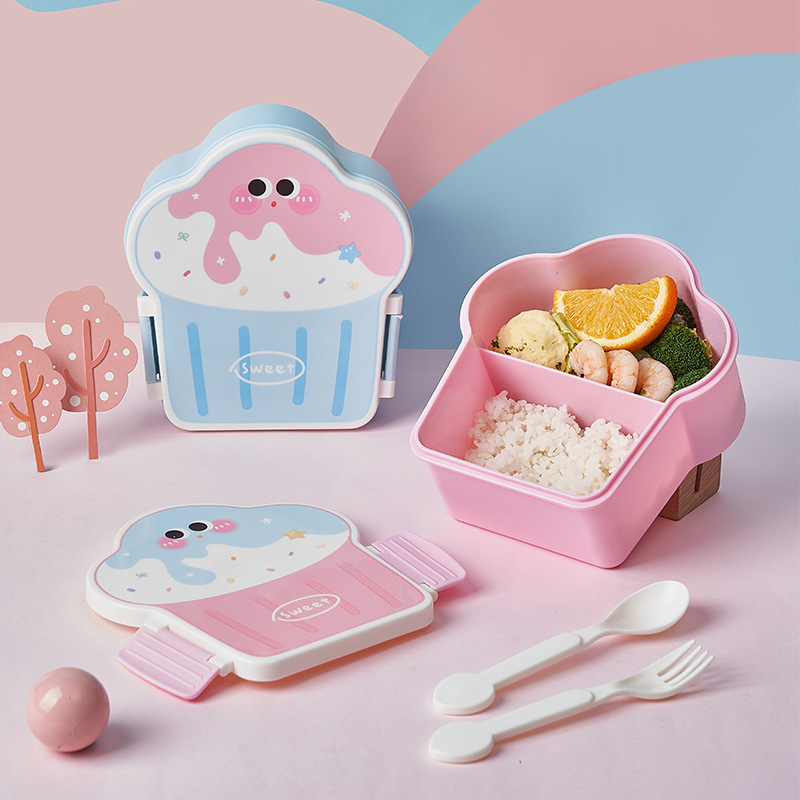 Portable Food Warmer - Bonita fiambrera Bento, calentador escolar, contenedor