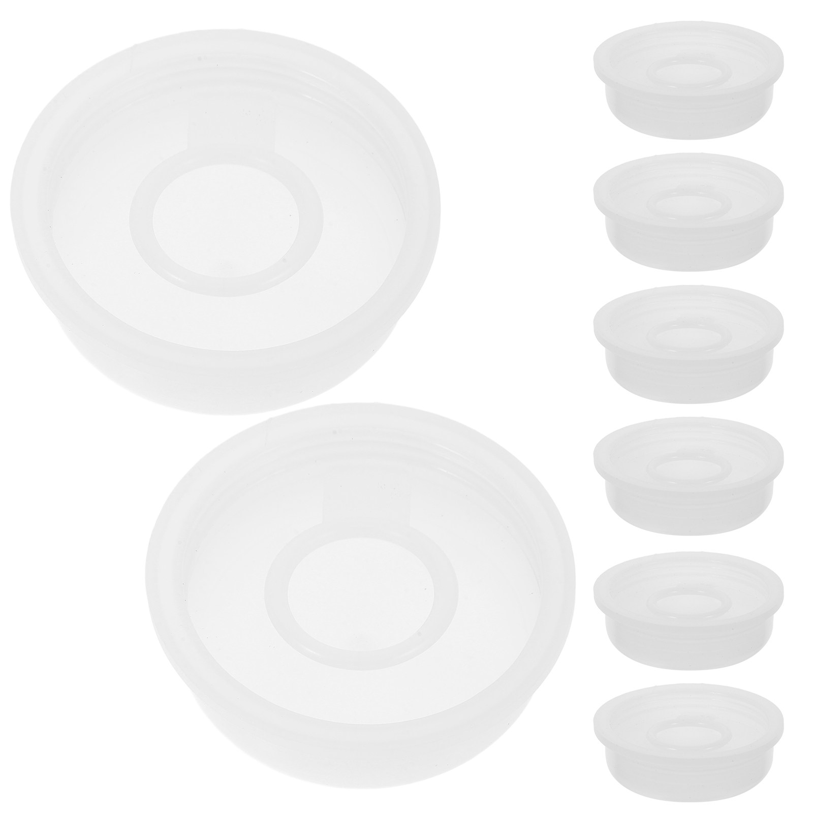 Food Storage For - 10 tapas de plástico para cubos