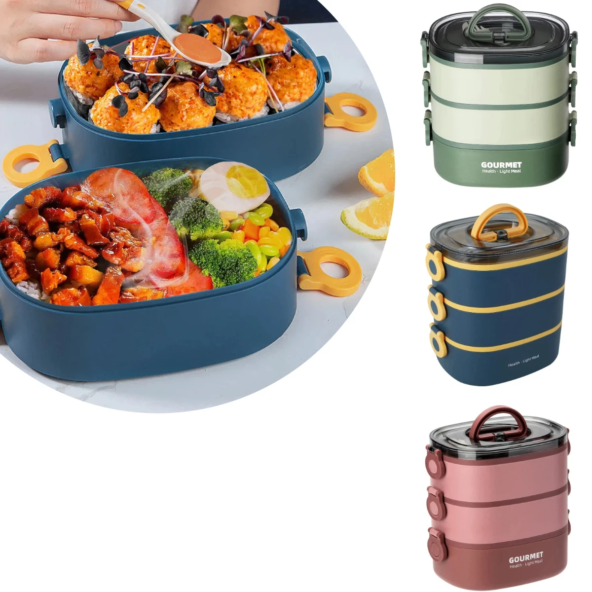 Food Storage To Keep Warm - Lonchera portátil para adultos de 2000
