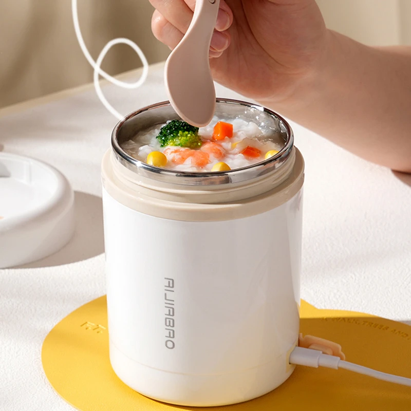 Portable Food Warmer - Fiambrera con calefacción eléctrica USB de