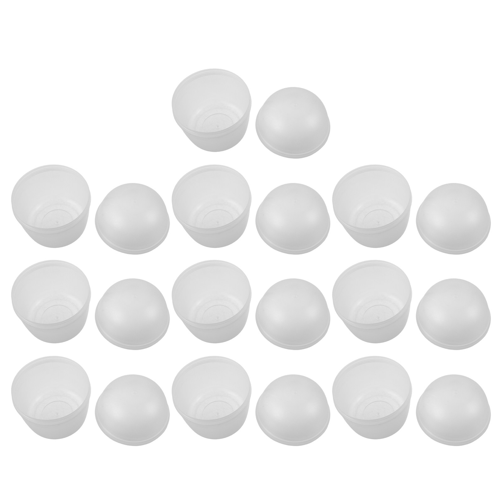Food Storage Jars Plastic - 10 Recipientes de Almacenamiento Herméticos Esmerilados