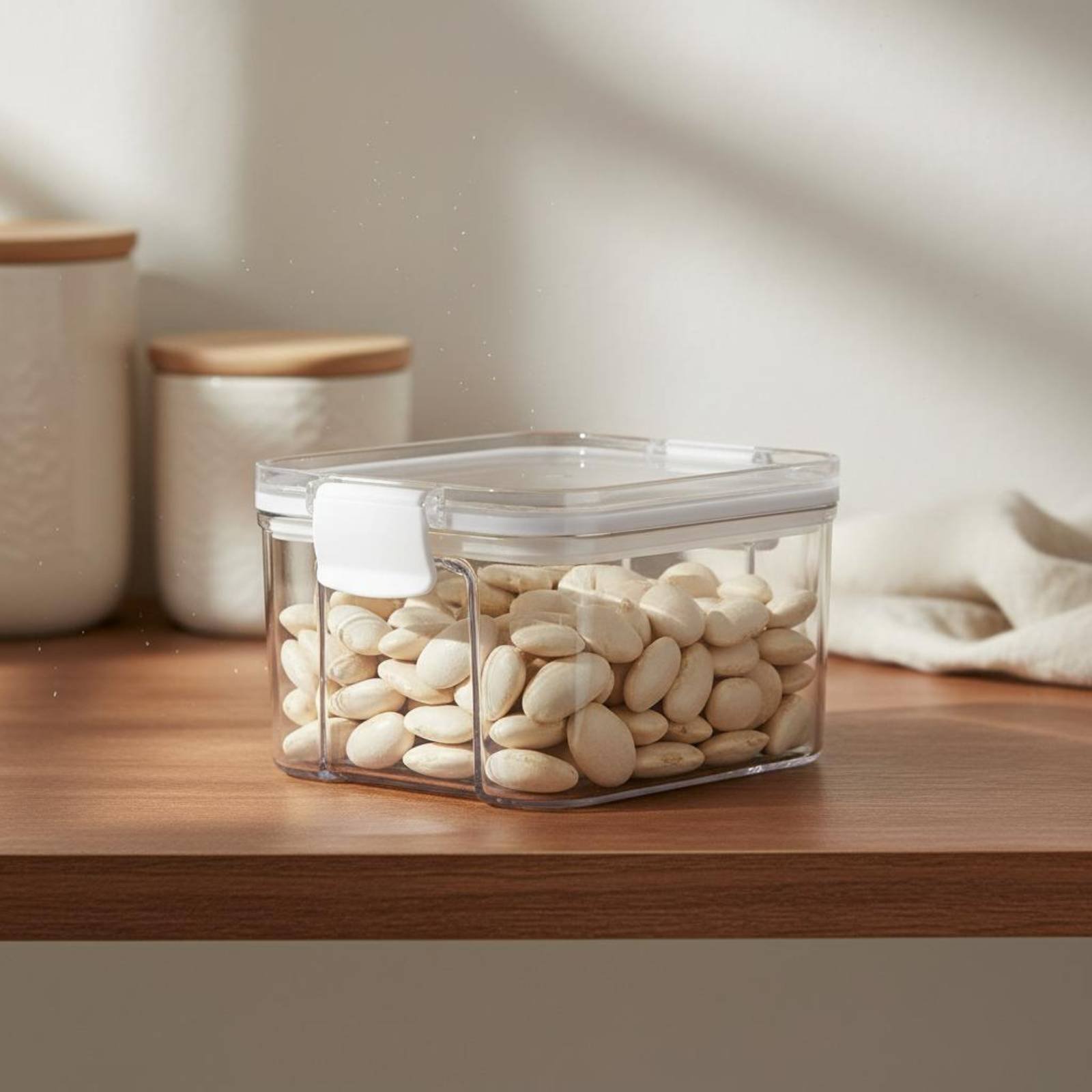Contenedor Hermético para Alma - Food Storage Jars Plastic reseña y precio