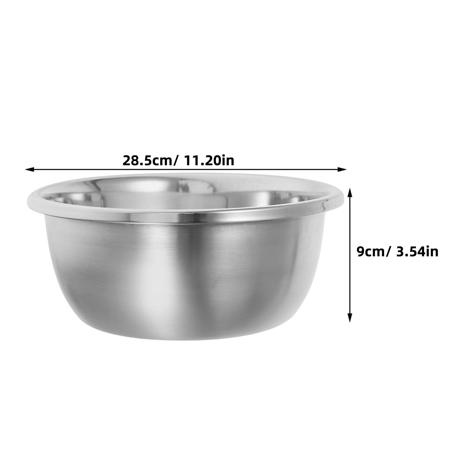 Tazón Redondo Grande de Acero  - Food Storage Large reseña y precio