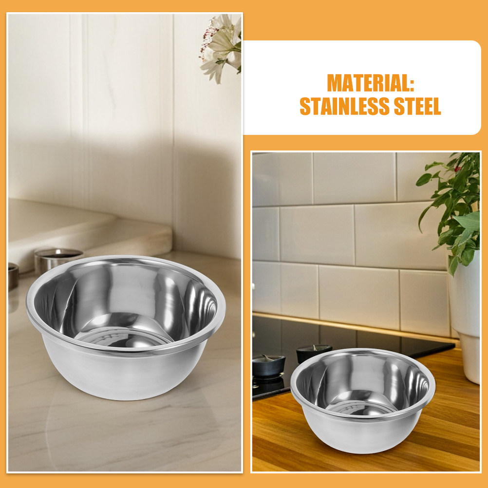 Tazón Redondo Grande de Acero  - Food Storage Large reseña y precio