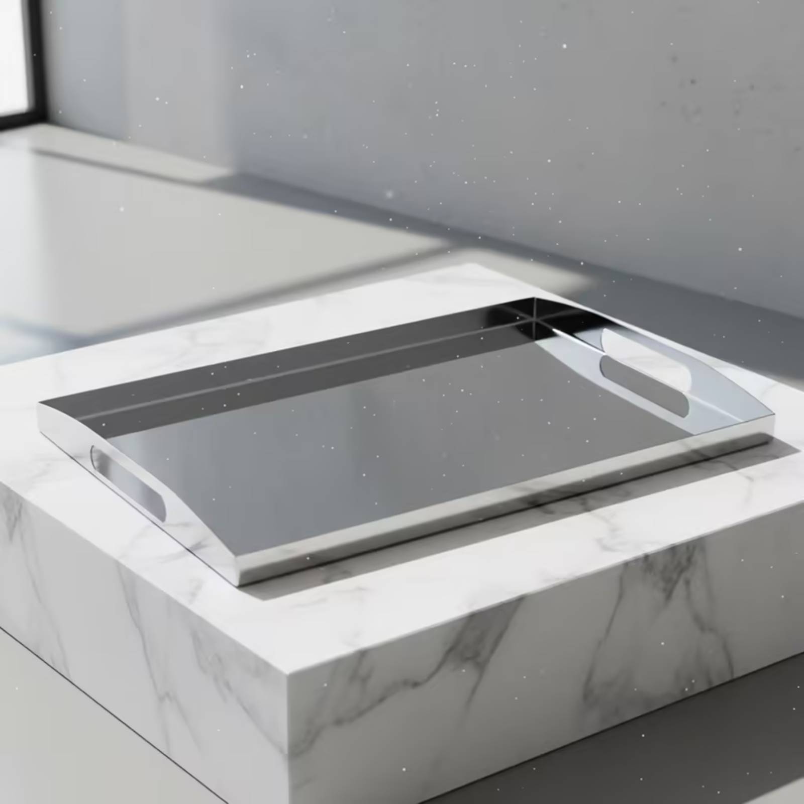 Bandeja de Acero Inoxidable co - Food Storage Handling reseña y precio
