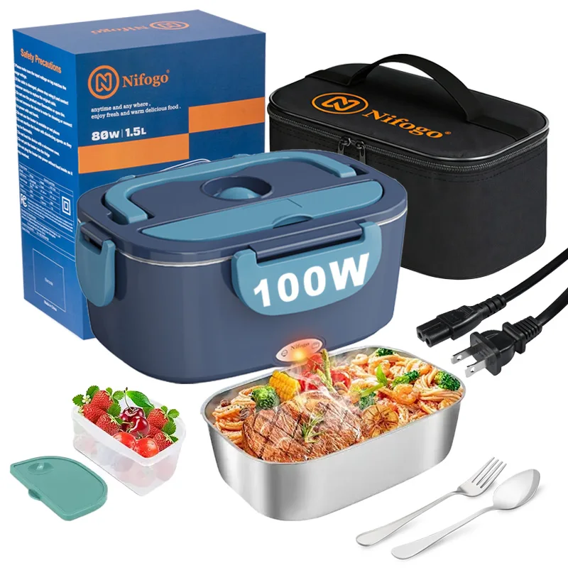 Lonchera Eléctrica de 100W y 1 - Portable Food Warmer reseña y precio