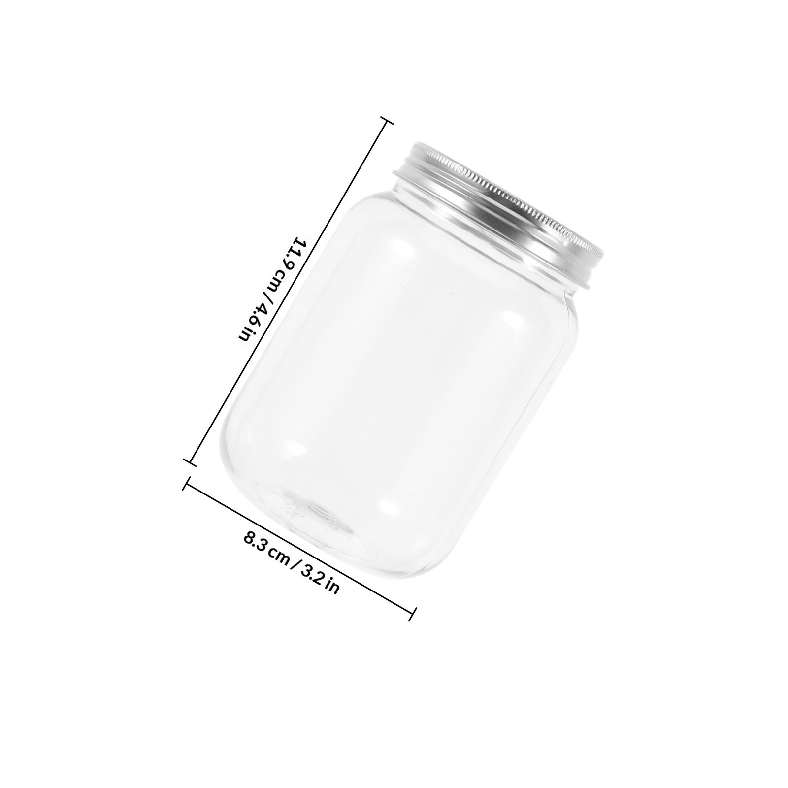 Juego de 4 Frascos de Plástico - Food Storage Jars Plastic reseña y precio
