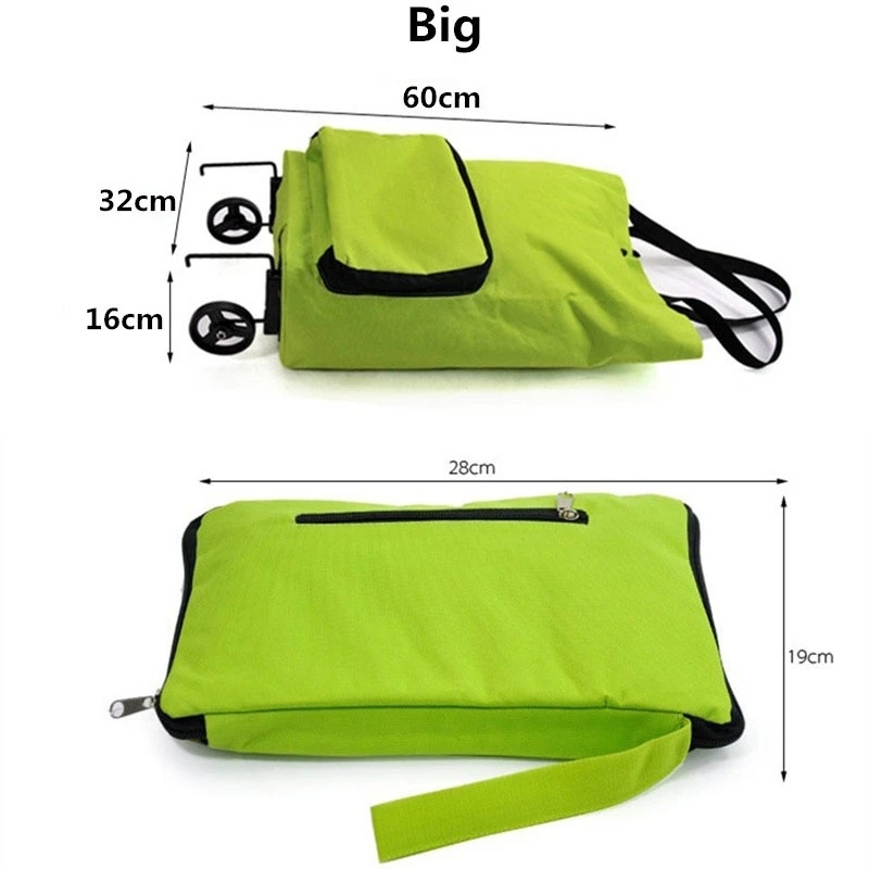 Nueva bolsa de compras plegabl - Food Storage On Wheels reseña y precio