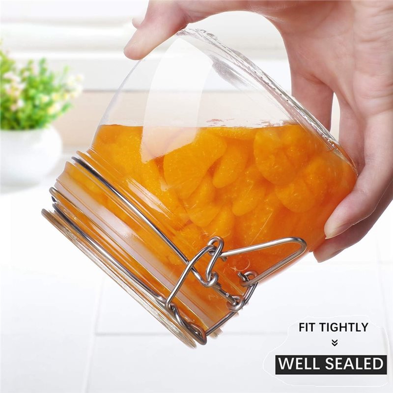 Frascos de vidrio A96K, recipi - Food Storage Glass Container Set reseña y precio