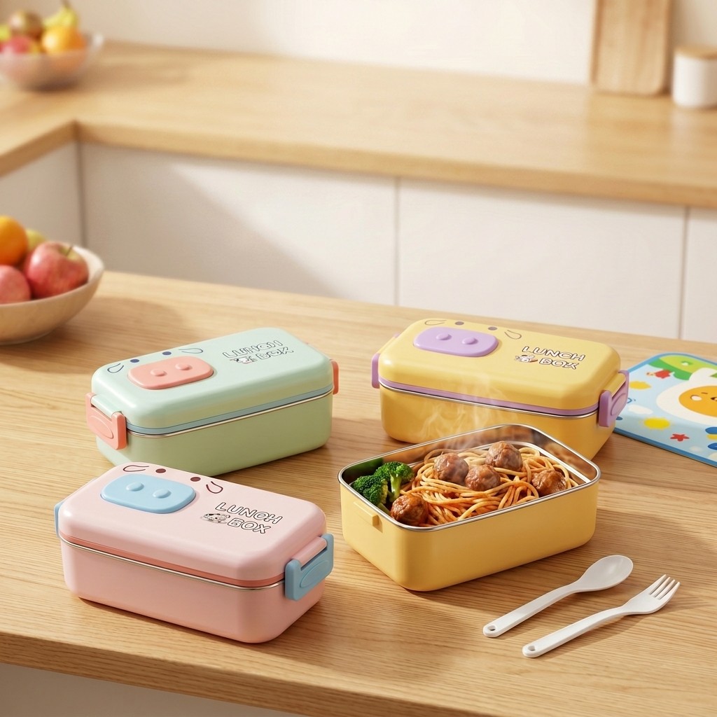 Lonchera Infantil de Acero Ino - Food Storage Cabinet For Kitchen reseña y precio