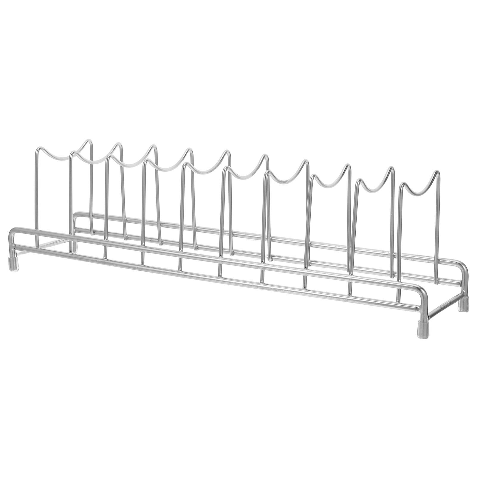 Organizador de tapas de ollas  - Food Storage Cabinet For Kitchen reseña y precio