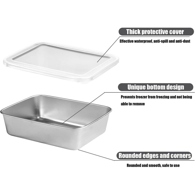Recipientes de Acero Inoxidabl - Food Storage For reseña y precio