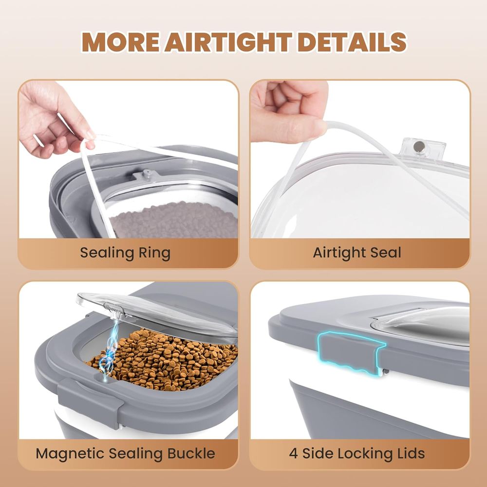 Contenedor hermético para alma - Food Storage Handling reseña y precio