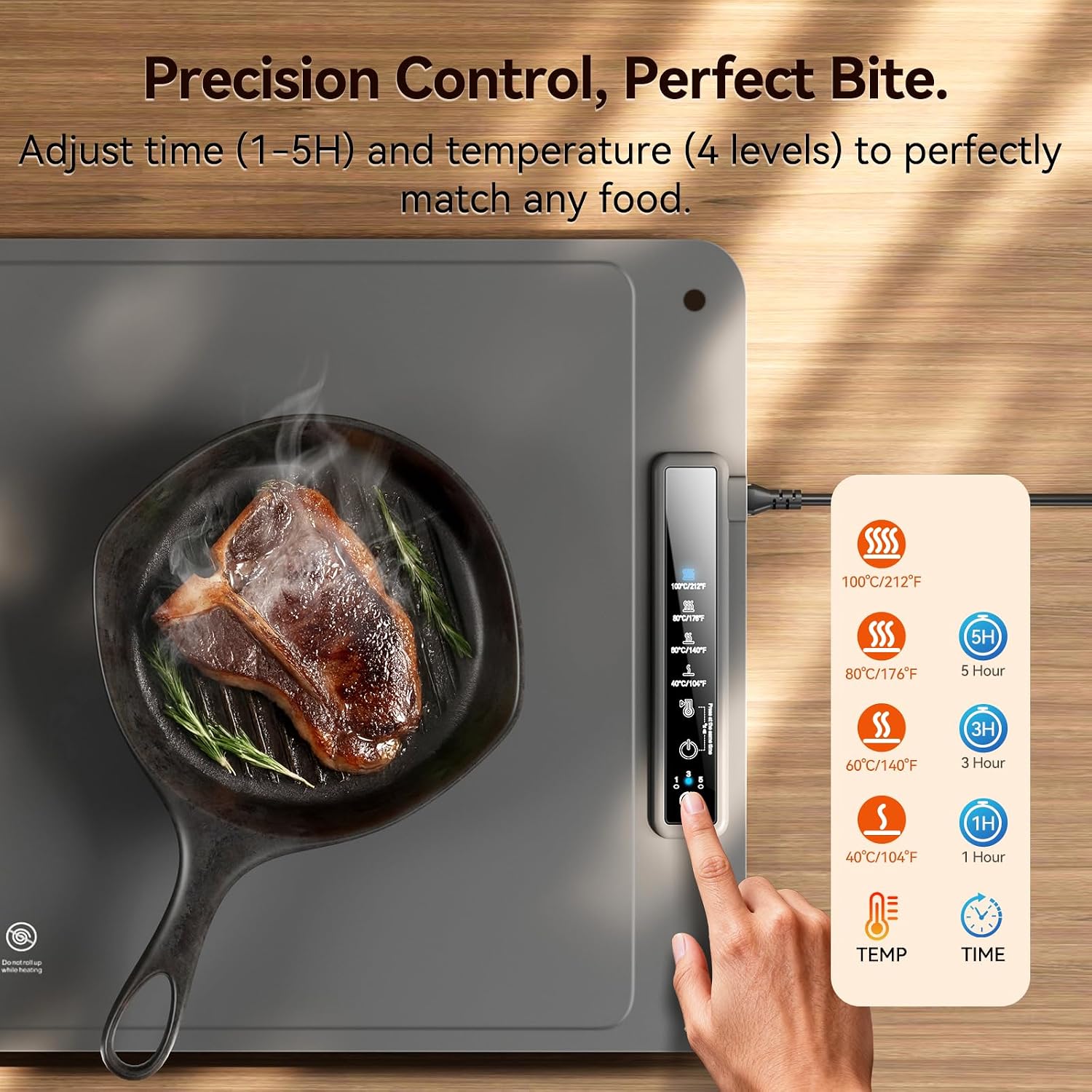 Tapete Calentador de Alimentos - Portable Food Warmer reseña y precio