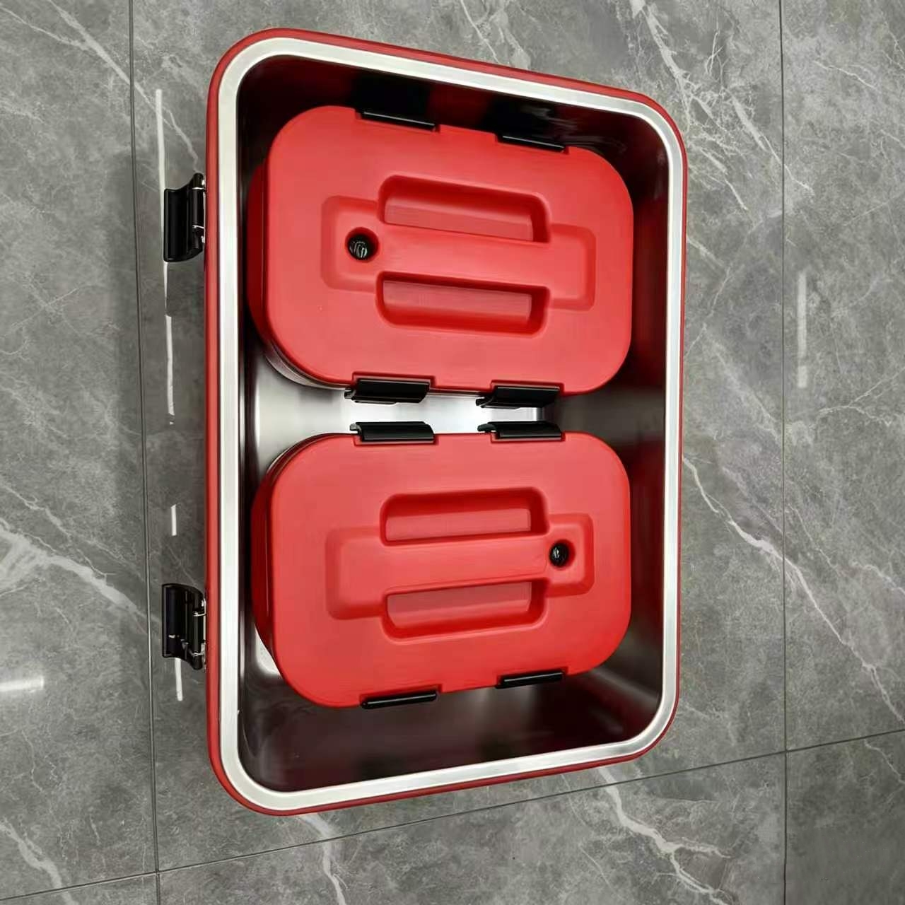 Juego de 4 Recipientes Rectang - Food Storage To Keep Warm reseña y precio