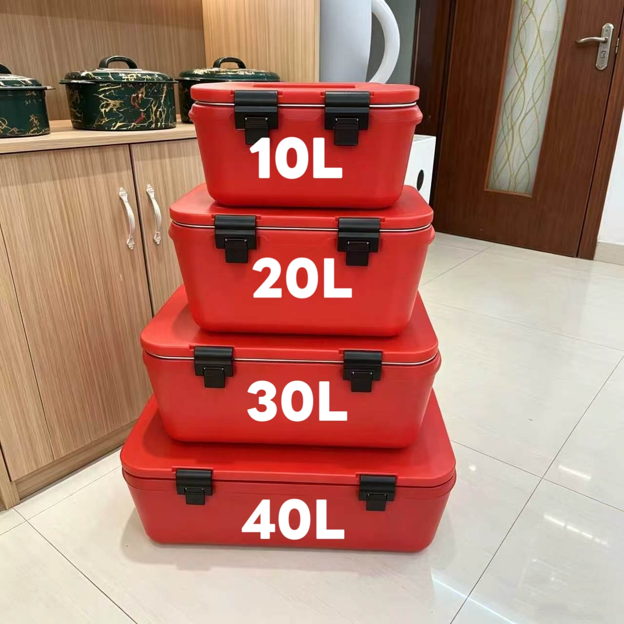Juego de 4 Recipientes Rectang - Food Storage To Keep Warm reseña y precio