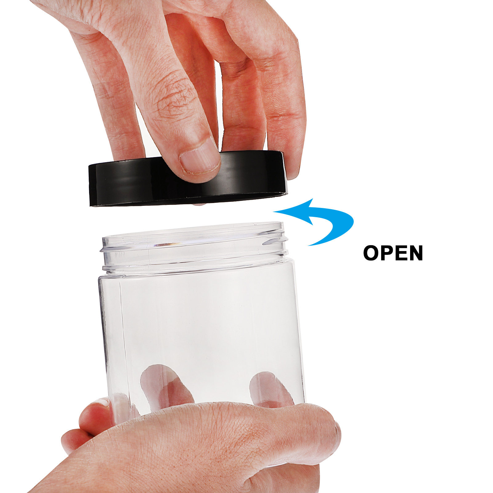12 Recipientes Transparentes d - Food Storage Jars Plastic reseña y precio