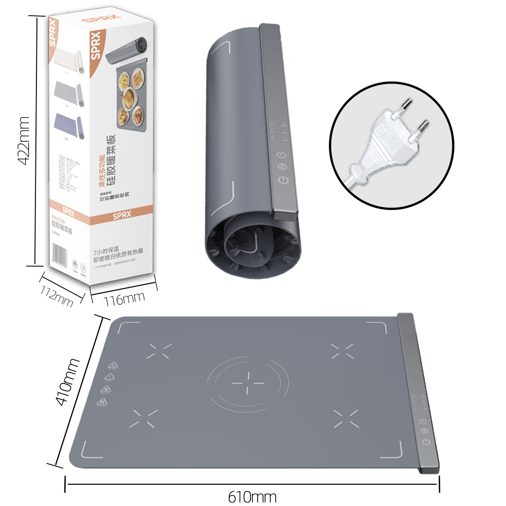 Estera calefactora de alimento - Portable Food Warmer reseña y precio