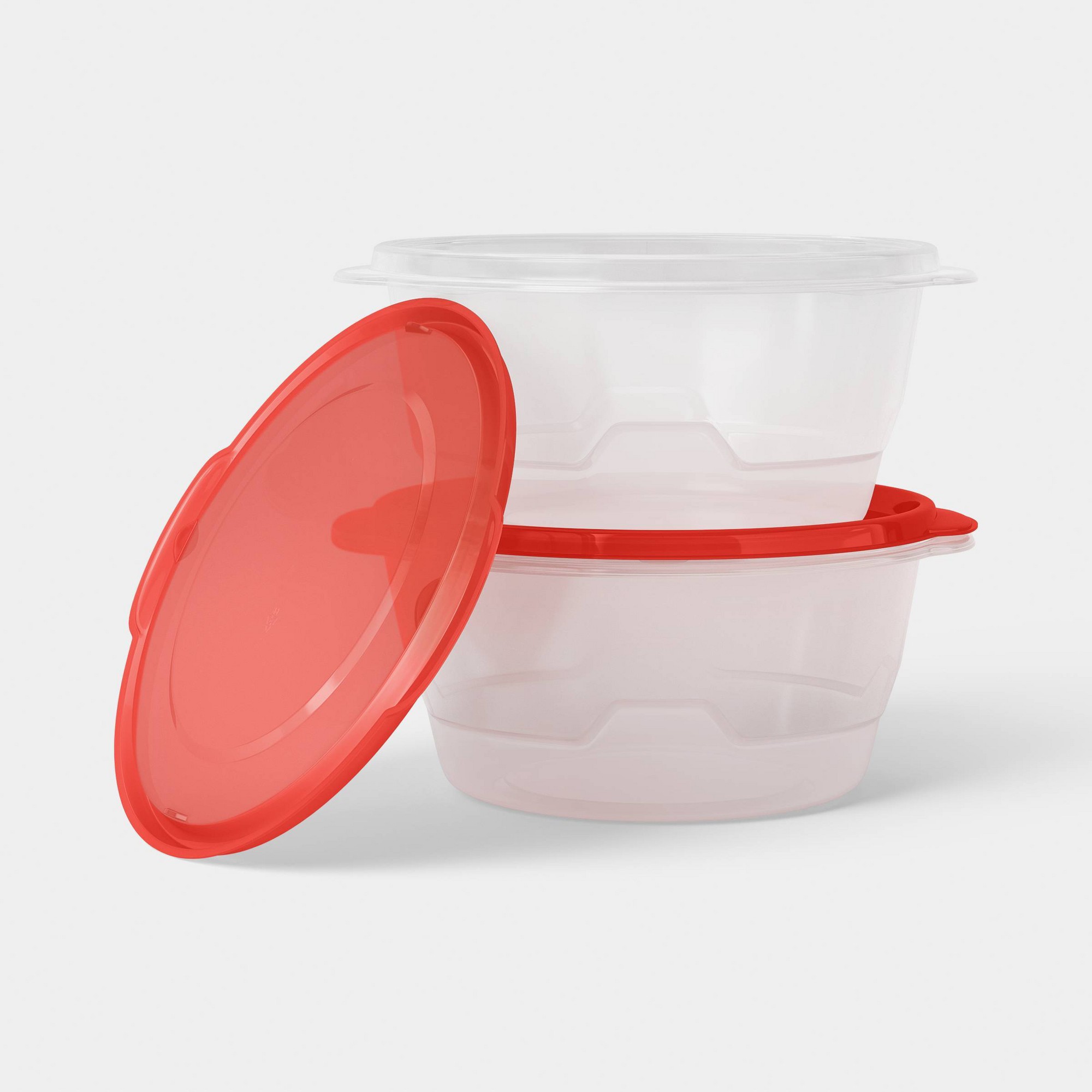 Recipientes Redondos Grandes d - Food Storage Large reseña y precio