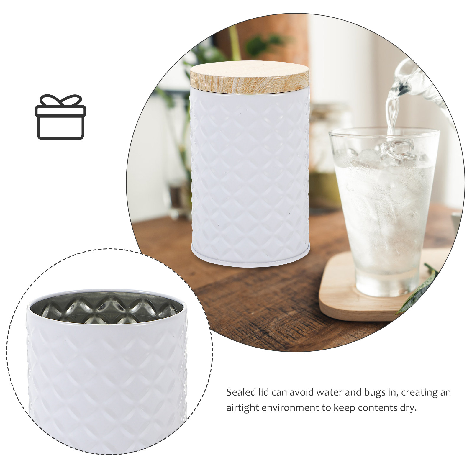 2 Recipientes de Almacenamient - Food Storage Jars Plastic reseña y precio
