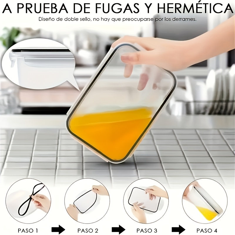 Juego de 8 Piezas que Incluye  - Food Storage Cabinet For Kitchen reseña y precio