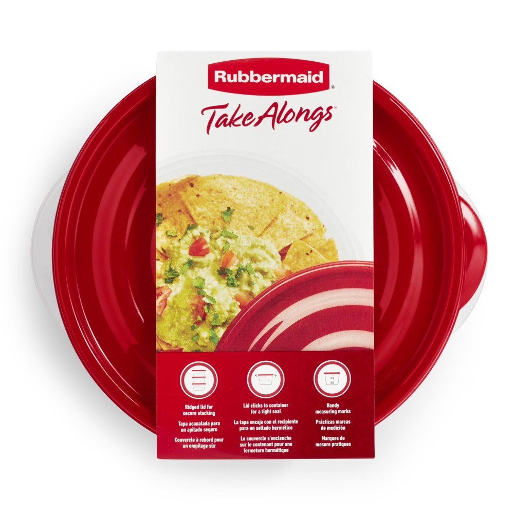 Recipientes Redondos Grandes p - Food Storage Large reseña y precio