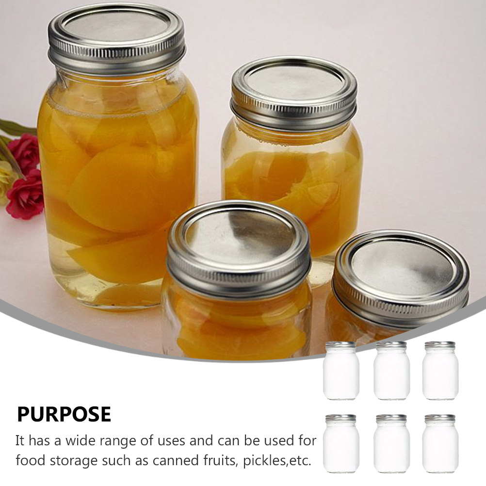 Juego de 6 Frascos de Vidrio T - Food Storage Jars Plastic reseña y precio