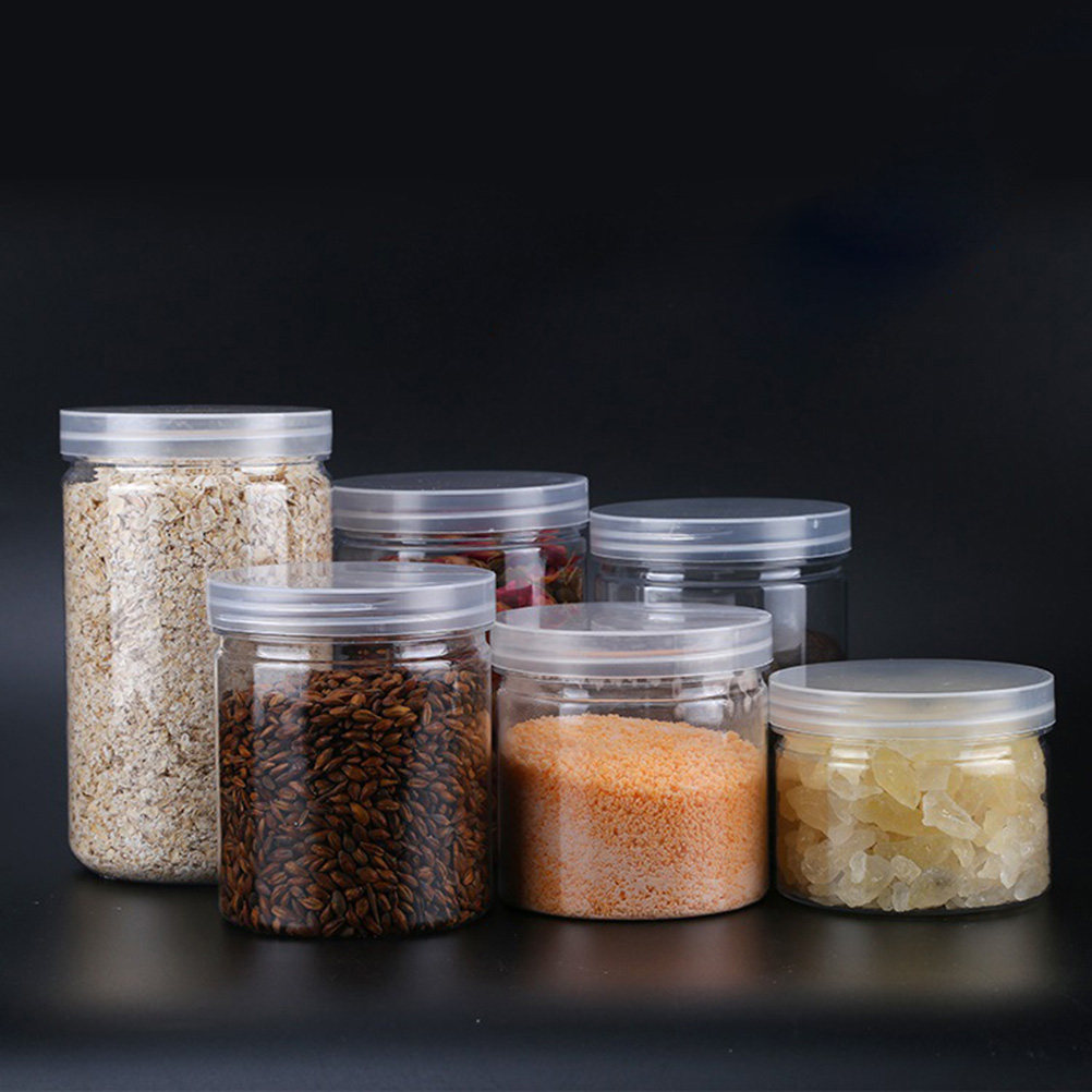 10 Frascos de Plástico Transpa - Food Storage Jars Plastic reseña y precio