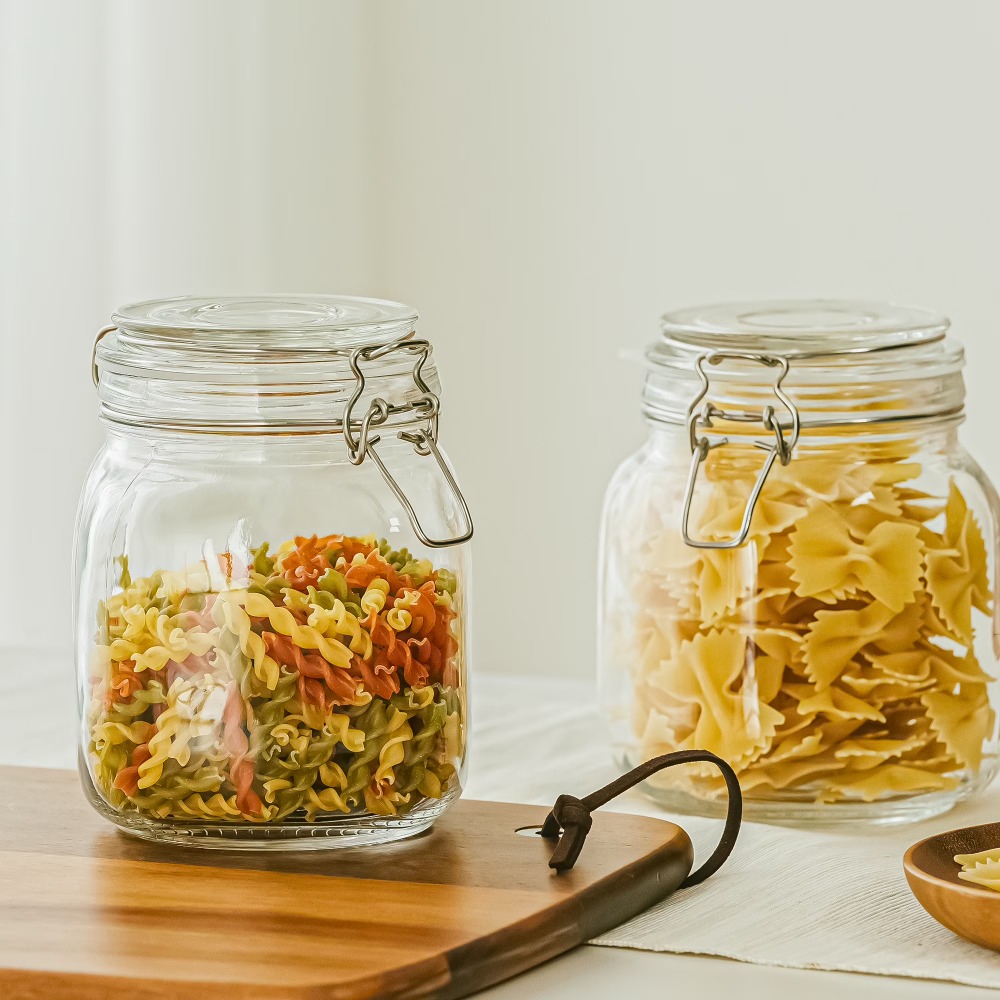 Recipiente de Vidrio para Alma - Food Storage Jars Plastic reseña y precio
