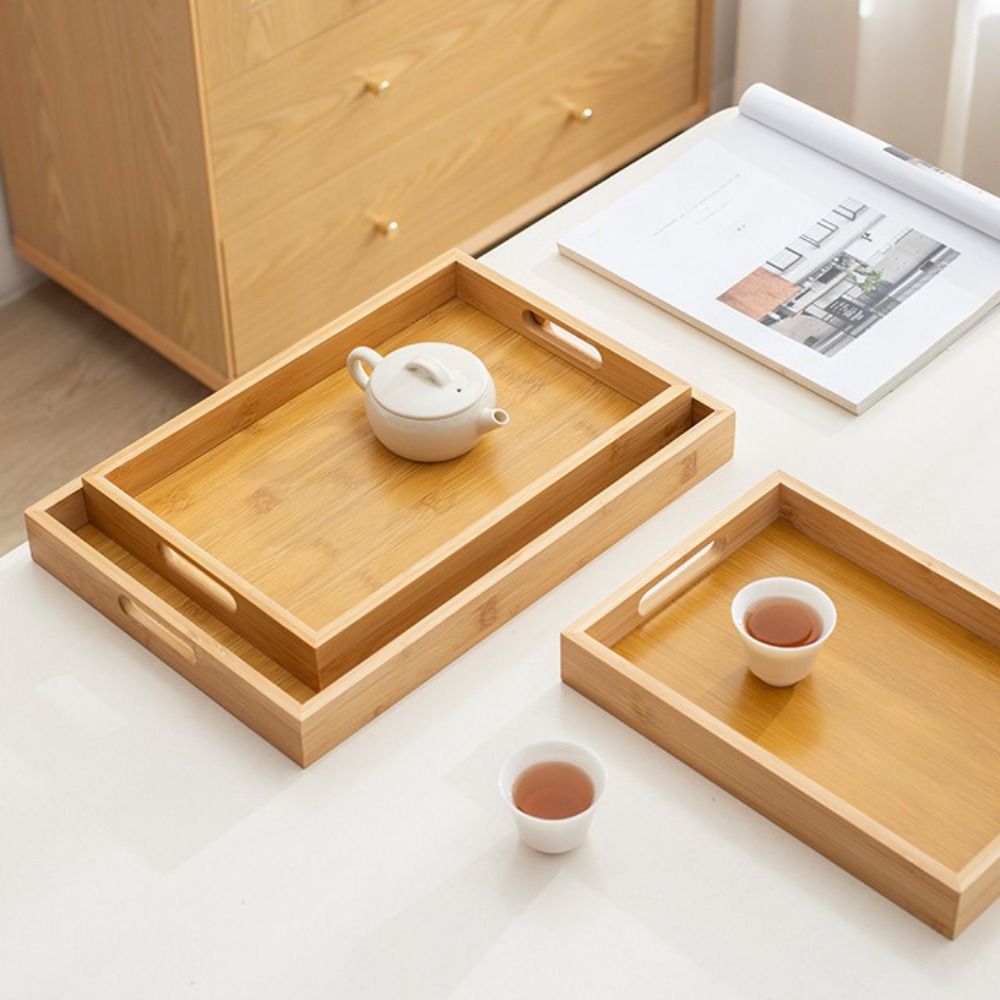 Bandeja Decorativa Rectangular - Food Storage Handling reseña y precio