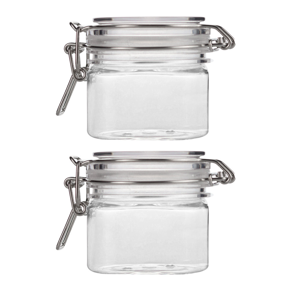 2 Frascos de Almacenamiento Se - Food Storage Jars Plastic reseña y precio
