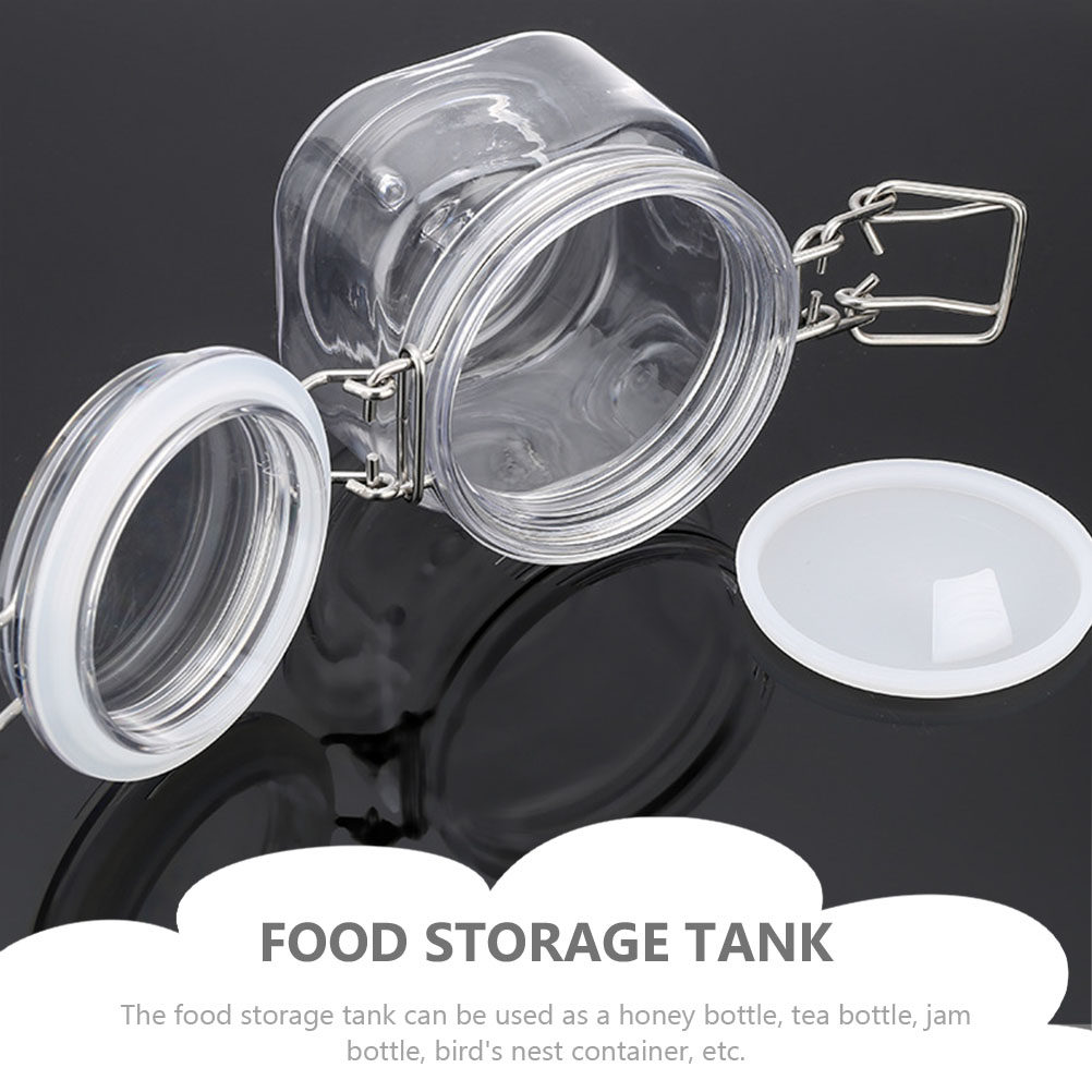 2 Frascos de Almacenamiento Se - Food Storage Jars Plastic reseña y precio