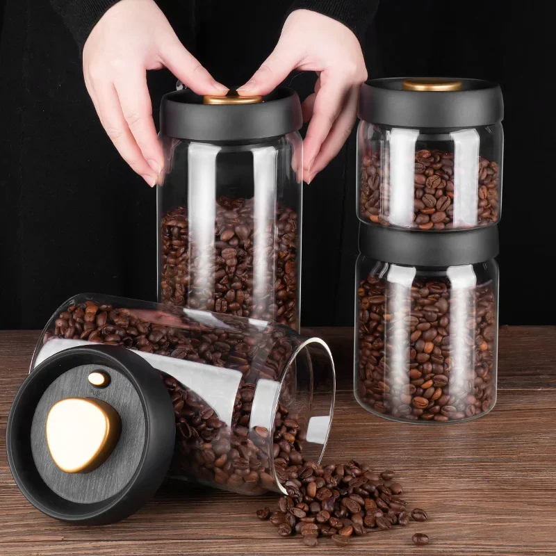 Tarro sellado al vacío de gran - Food Storage Glass Container Set reseña y precio