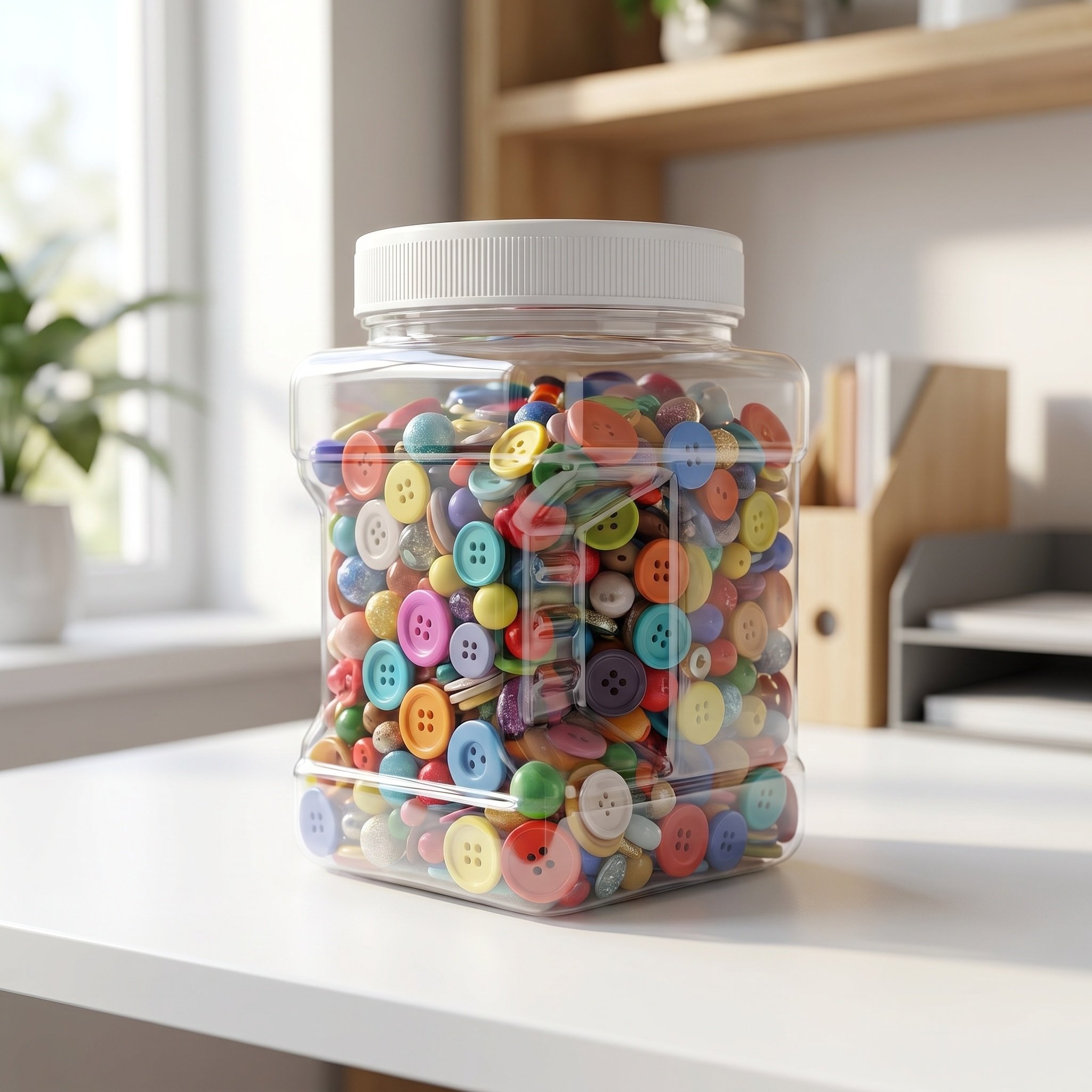 Juego de 6 Recipientes Herméti - Food Storage Jars Plastic reseña y precio