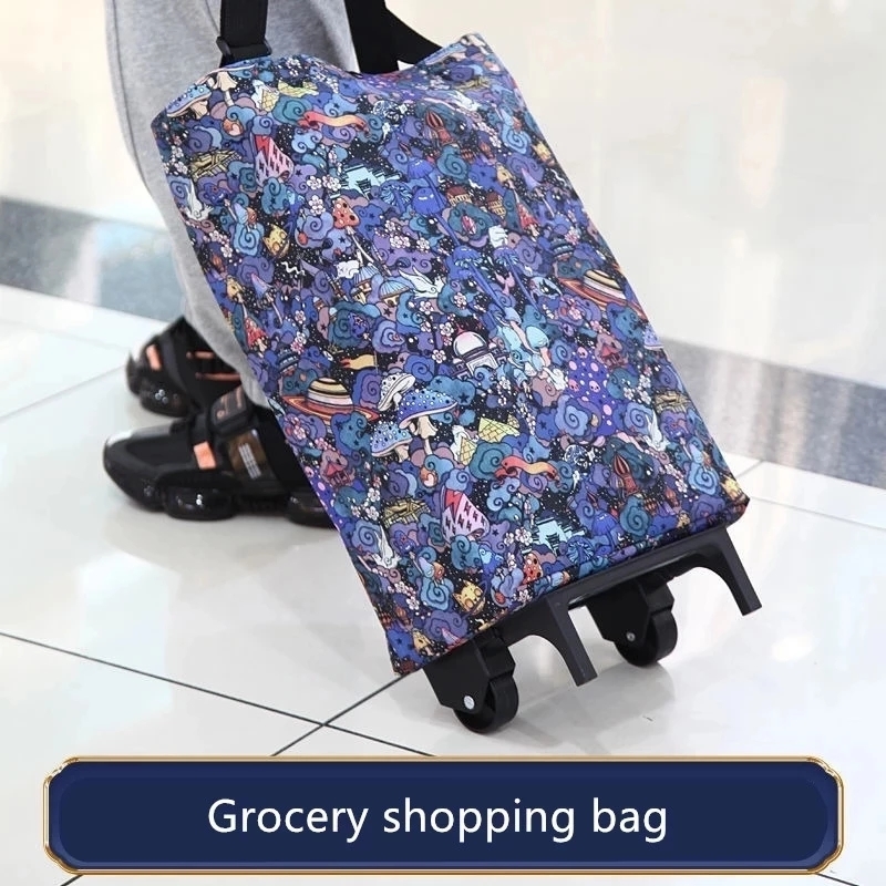 Bolsa de almacenamiento plegab - Food Storage On Wheels reseña y precio