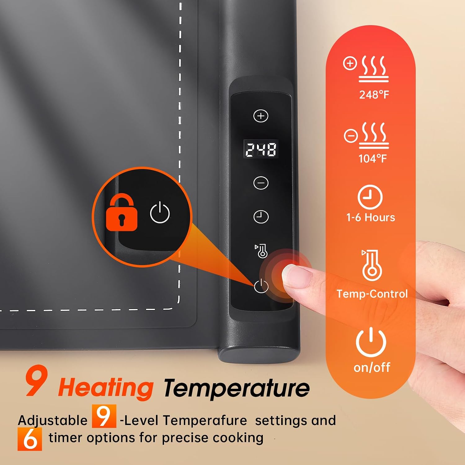 Alfombrilla Eléctrica Calentad - Portable Food Warmer reseña y precio