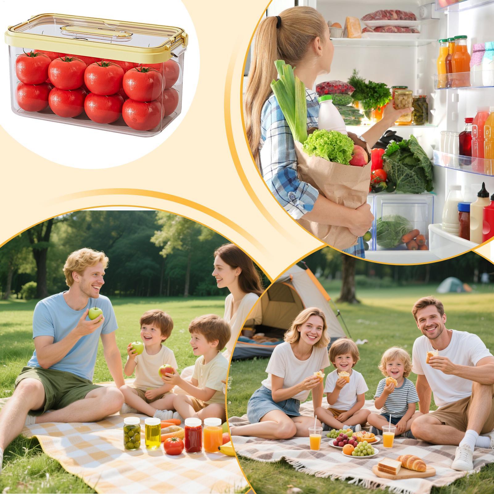 Contenedores de almacenamiento - Food Storage Large reseña y precio