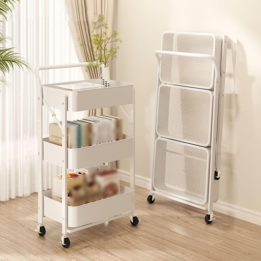 Carrito Rodante de 3 Niveles,  - Food Storage On Wheels reseña y precio