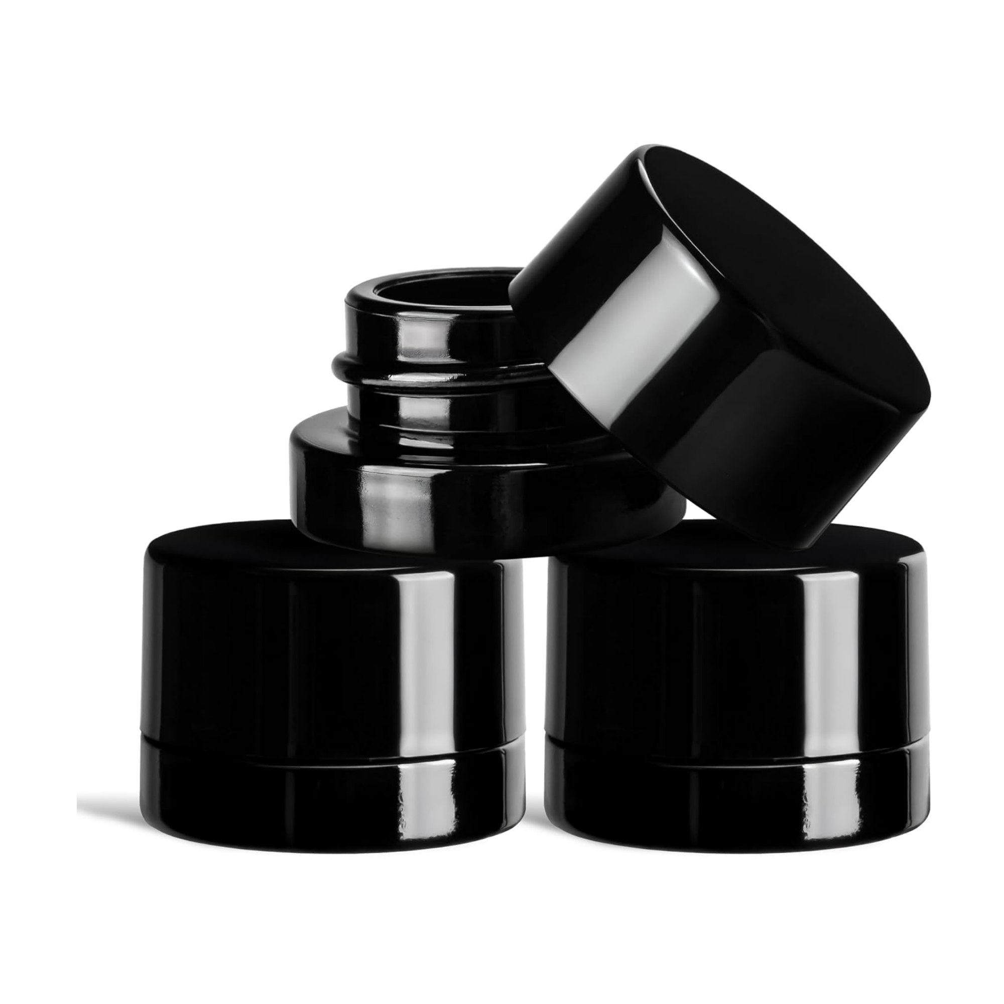 Frascos de vidrio negro de 5 m - Food Storage Glass Container Set reseña y precio