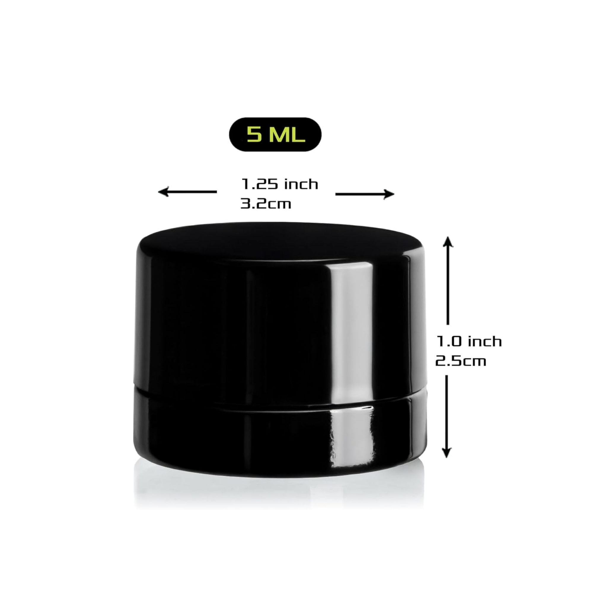 Frascos de vidrio negro de 5 m - Food Storage Glass Container Set reseña y precio