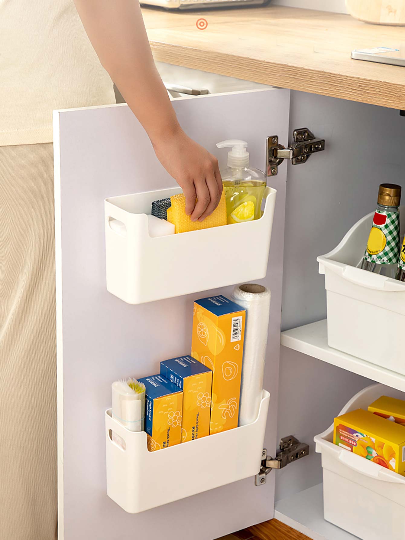 Organizador de puerta de armar - Food Storage Cabinet For Kitchen reseña y precio