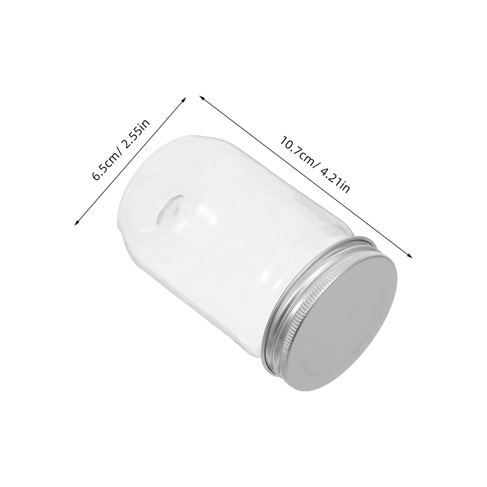 6 Frascos de Plástico Transpar - Food Storage Jars Plastic reseña y precio